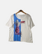 White print T-shirt FM